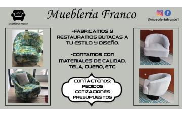 Muebleria Franco Tapicería, Confección, Restauración y Fabricación de muebles